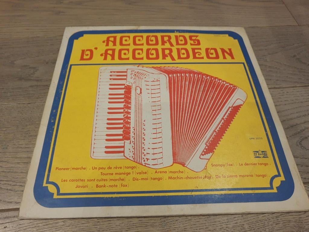 Accordéon LP, CD & DVD, Vinyles | Autres Vinyles, Enlèvement ou Envoi, Comme neuf