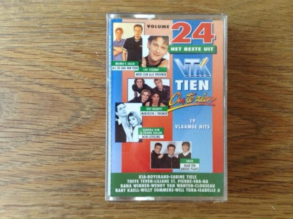 muziekcassette het beste uit tien om te zien 24, Cd's en Dvd's, Cassettebandjes, Ophalen of Verzenden, Nederlandstalig, 1 bandje