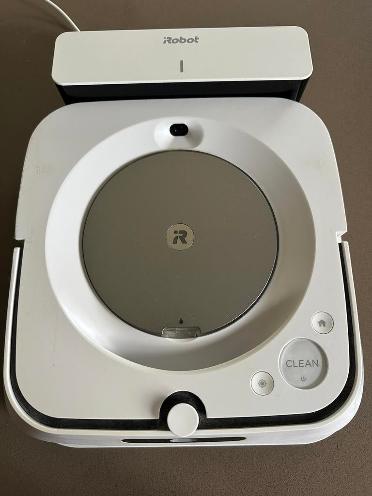 IRobot Braava M6 Dweilrobot met meerdere herbruikbare pads., Electroménager, Réservoir, Enlèvement, Utilisé, Aspirateur robot