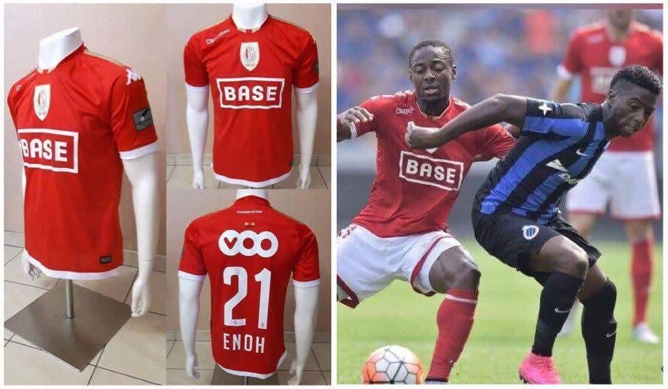 Matchworn shirt Enoh, Enlèvement ou Envoi, Maillot