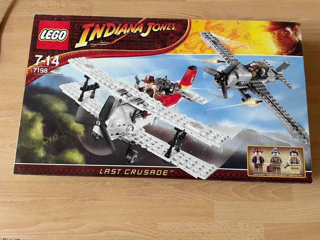 Lego indiana jones 7198, Ophalen, Zo goed als nieuw, Complete set, Lego