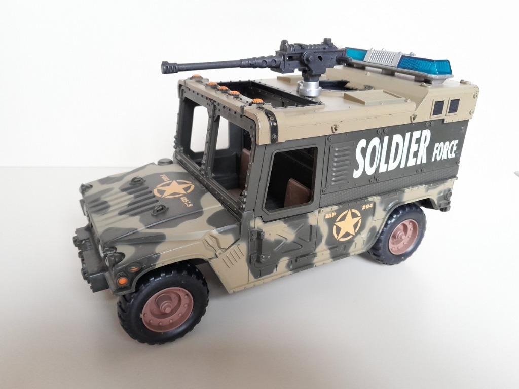 Vintage Chap Mei Soldier Force jeep leger, Ophalen of Verzenden, Gebruikt