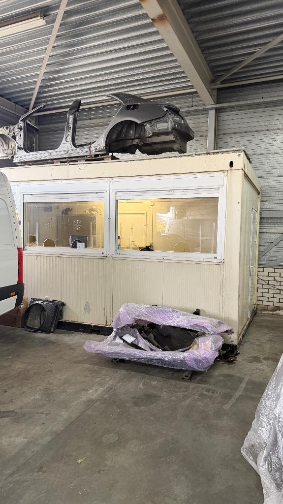 Kantoorunit bouwkeet 6x3m, Ophalen
