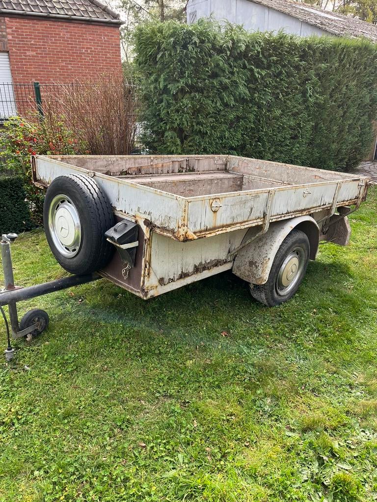 Aanhangwagen Westfalia, Ophalen, Gebruikt