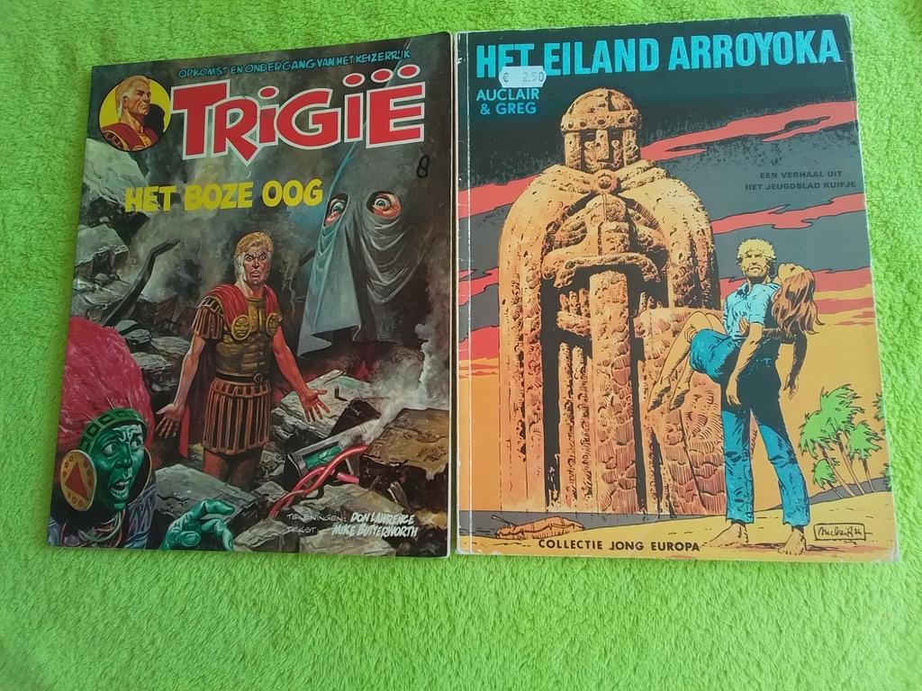 Trigie en het eiland ( jong Europa reeks) 1€ voor de 2, Enlèvement ou Envoi, Utilisé