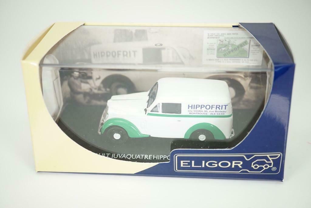 1:43 Eligor 101166 Renault Juvaquatre Hippofrit, Hobby & Loisirs créatifs, Voitures miniatures | 1:43, Comme neuf, Voiture, Autres marques
