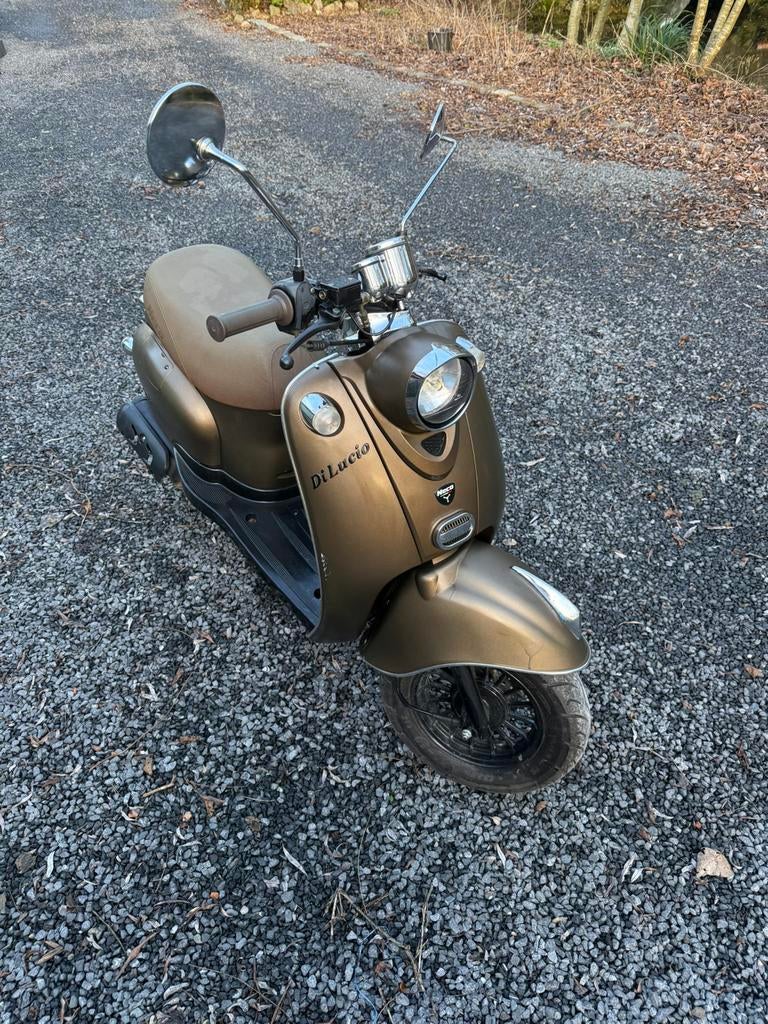 Scooter 50cc immatriculé classe A neco di lucio, Enlèvement, Utilisé, Classe A (25 km/h), Essence