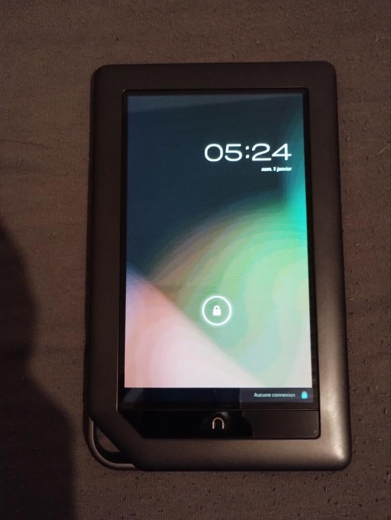 Nook Color, Ophalen, Gebruikt