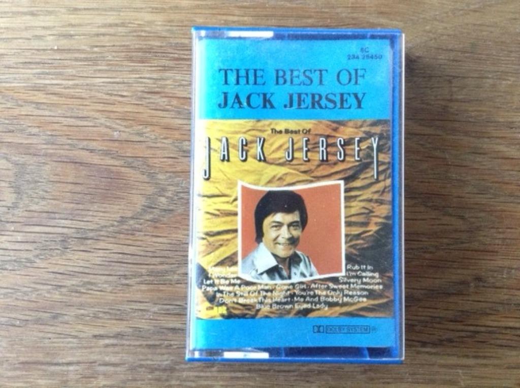 muziekcassette jack jersey, Cd's en Dvd's, Ophalen of Verzenden, Pop, 1 bandje, Origineel