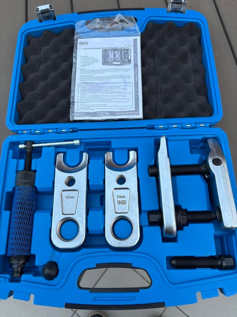 Kogelgewricht persset | hydraulisch | 12 t, Auto diversen, Autogereedschap, Ophalen, Nieuw