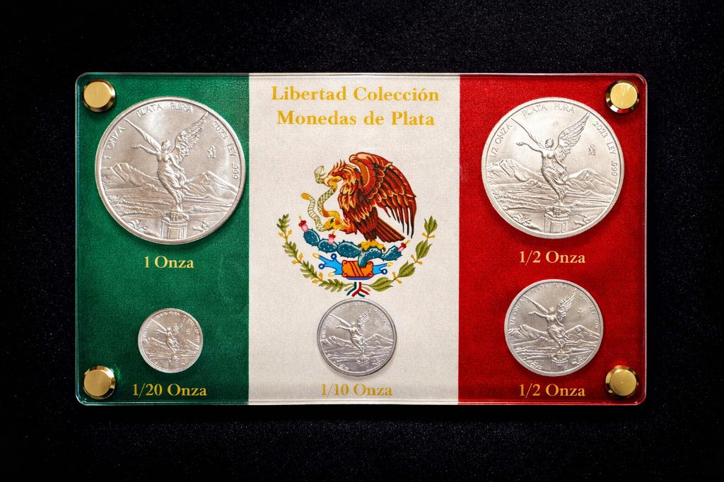 Libertad zilver munten set, Ophalen of Verzenden, Zilver