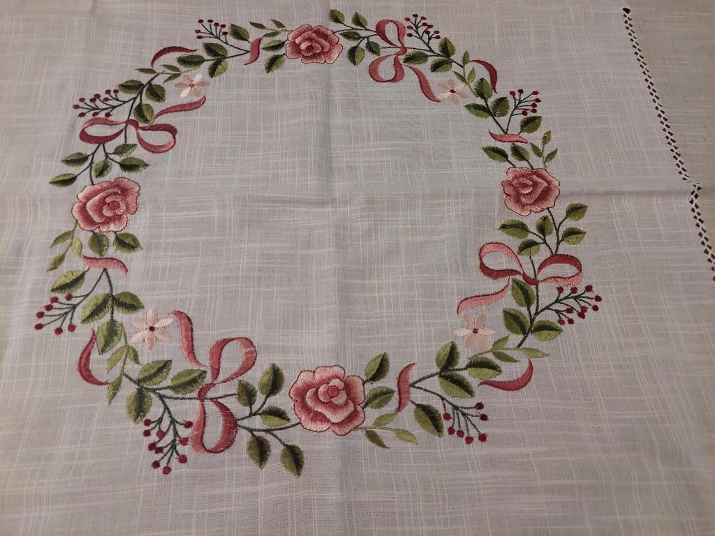 Vierkant theekleed nieuw, Hobby & Loisirs créatifs, Broderie & Machines à broder, Enlèvement ou Envoi, Neuf, Broderies à la machine