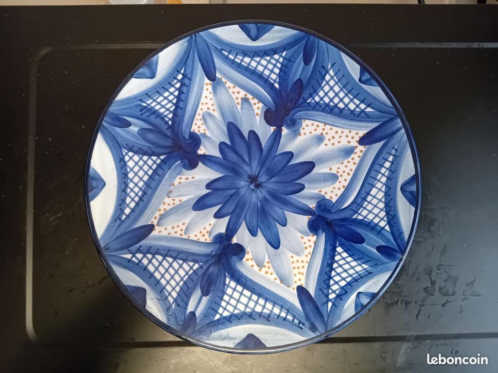 Ancienne Assiette en céramique, Enlèvement ou Envoi