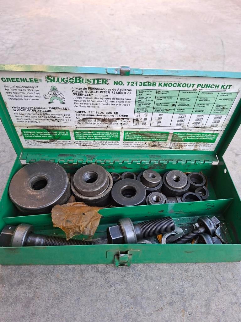Gatenpons set, Ophalen