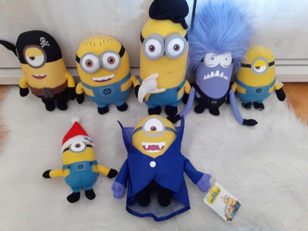 Peluches Minions, Enlèvement, Comme neuf
