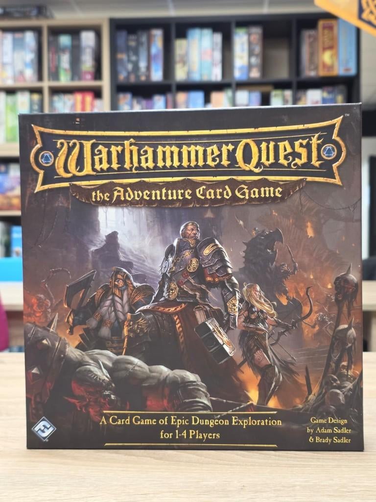 Warhammer Quest- Kaartspel, Een of twee spelers, Ophalen of Verzenden, Gebruikt, Warhammer