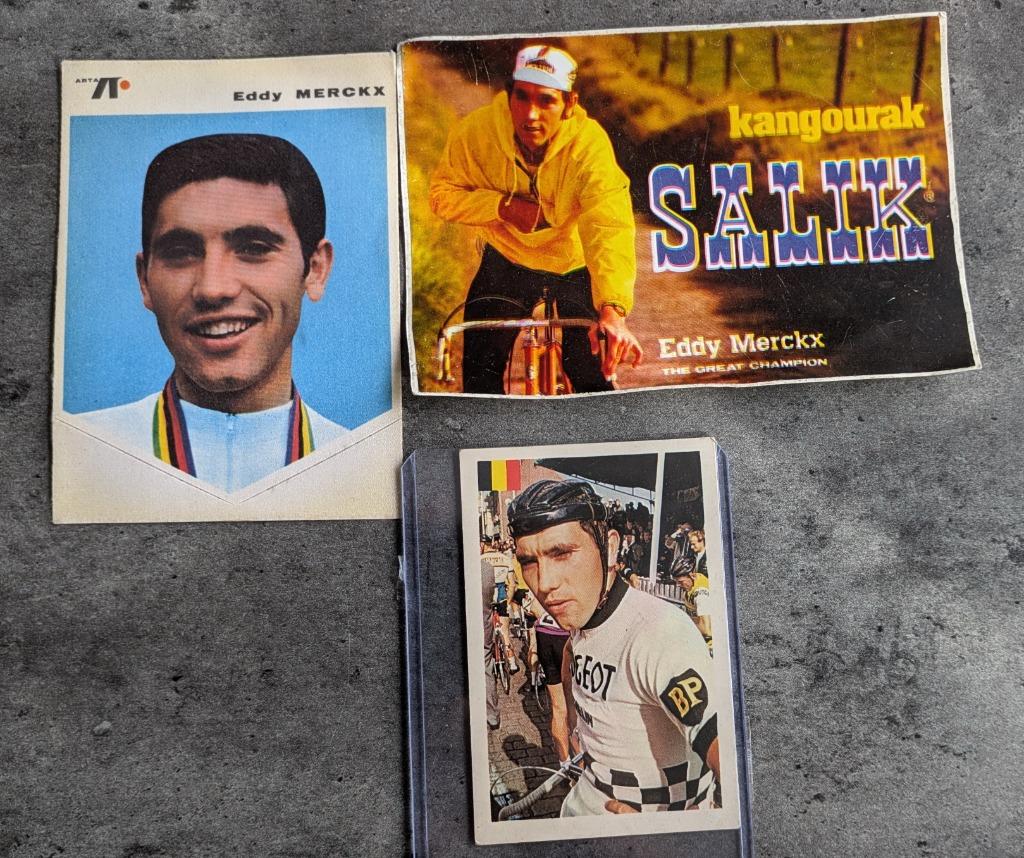 MERCKX EDDY MAPLE LEAF PRENT EN 2 STICKERS, Verzenden