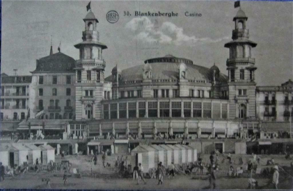 POSTKAART- BLANKENBERGE, HET CASINO- 1931, Ophalen of Verzenden, 1920 tot 1940, Gelopen, West-Vlaanderen