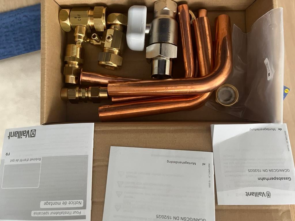 Vaillant - Kit de connexion NEUF - jamais utilisé, Enlèvement, Neuf, Gaz naturel