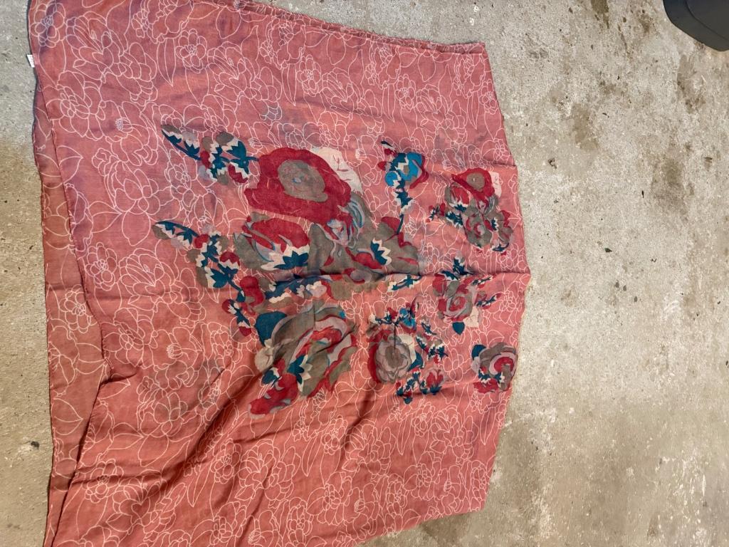 Foulard orange à motifs, Ophalen of Verzenden, Nieuw