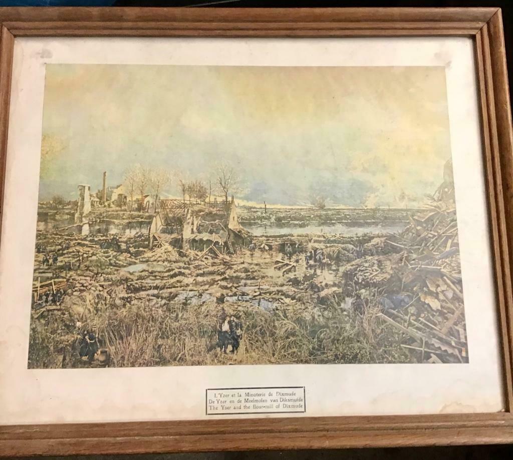 Cadre Yser 1914-1918, Envoi, Armée de terre