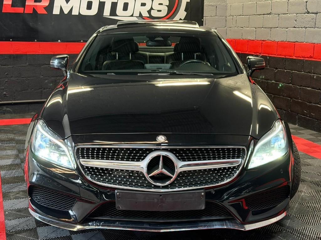 ** Mercedes CLS 220D // full options AMG**, Cuir, Achat, Entreprise, Noir