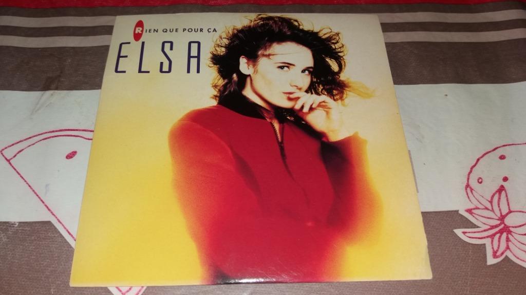 Disque vinyl 45 tour Elsa riens que pour ça, Enlèvement ou Envoi, Comme neuf