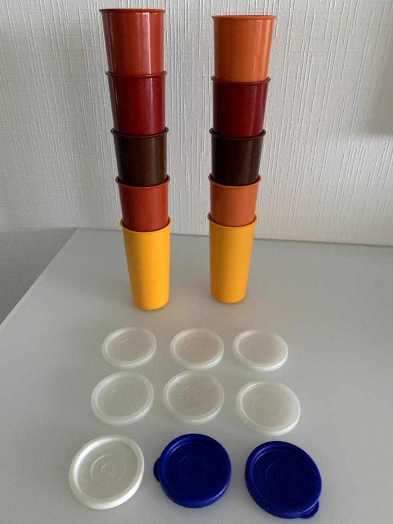 Gobelets Tupperware 17cl, Enlèvement ou Envoi, Utilisé