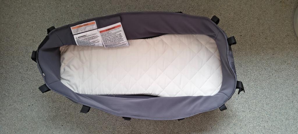 Reiswieg Bugaboo Donkey 2: houten plank + bekleding + matras, Kinderen en Baby's, Bugaboo, Zo goed als nieuw, Met reiswieg, Ophalen