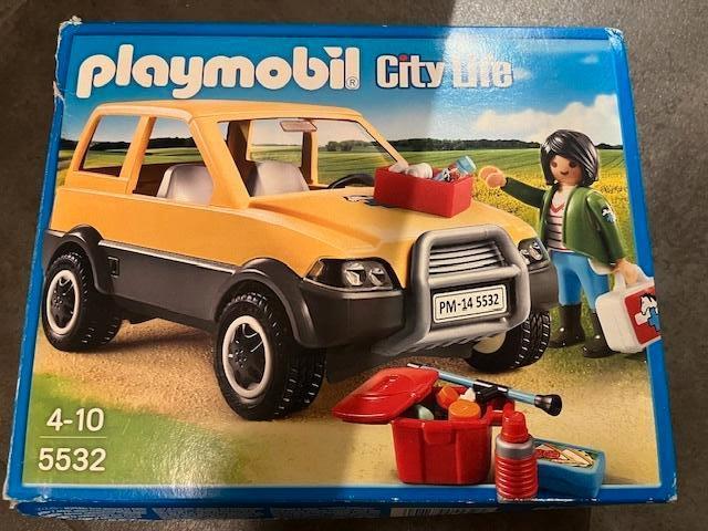 Playmobil Dierenarts met 4*4 nr 5532, Kinderen en Baby's, Ophalen, Zo goed als nieuw, Complete set