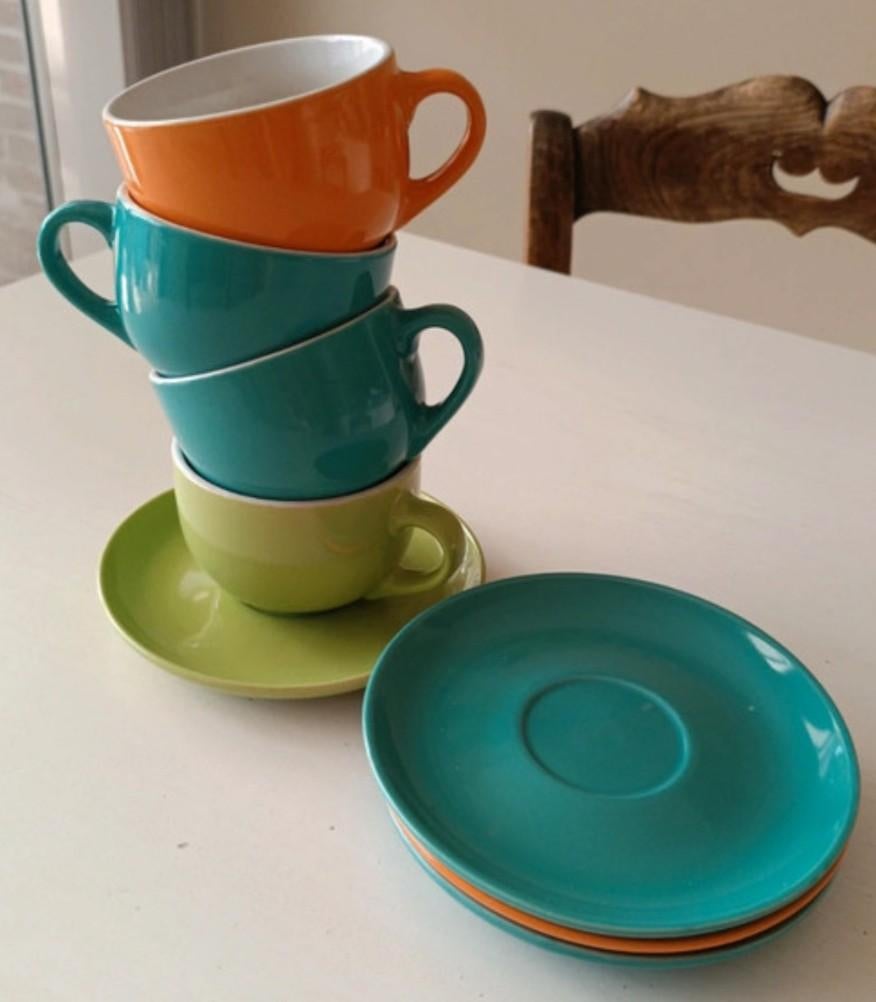 Cappuccino koppen, Ophalen of Verzenden, Zo goed als nieuw