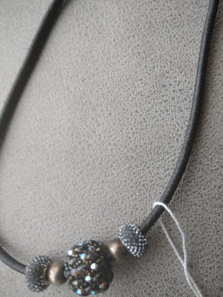 Halsketting met Swarovski parels handgemaakt, Ophalen of Verzenden, Nieuw