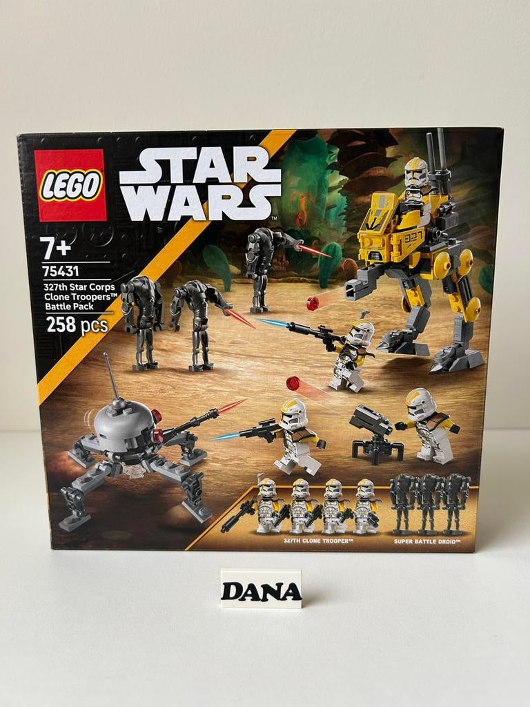 Lego S.W. 327th Star Corps Clone TroopersBattlePack(75431), Enlèvement ou Envoi, Neuf, Lego