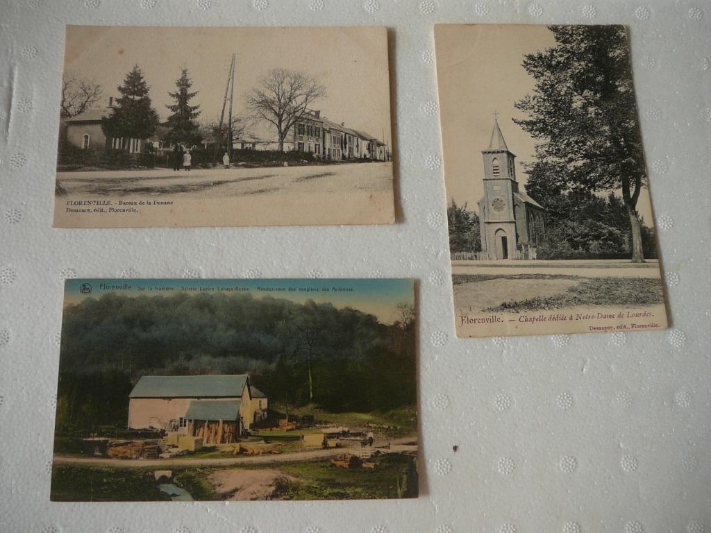Ancienne carte postale de Florenville, Enlèvement