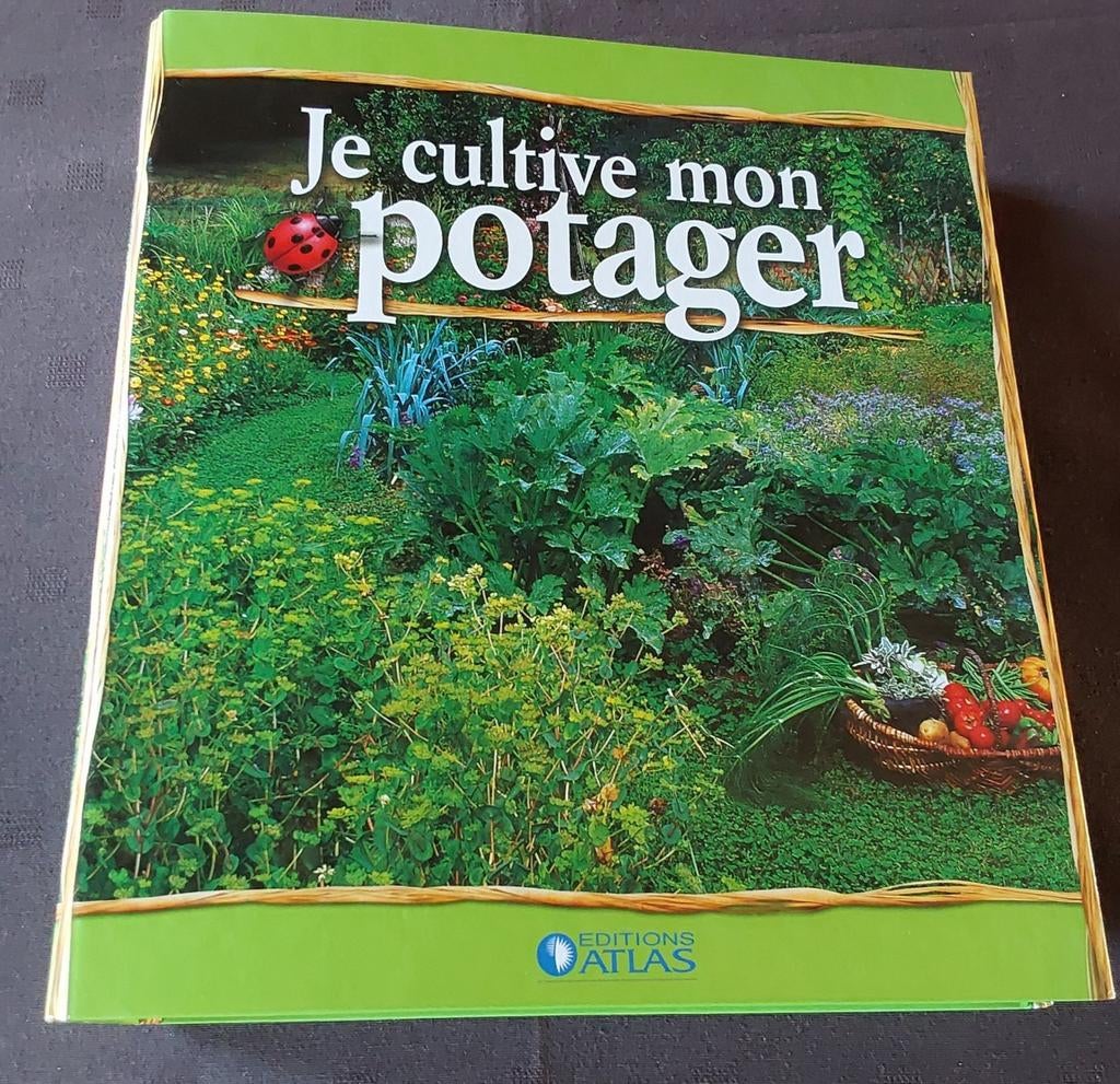 Binder 62 kaarten "Ik kweek mijn moestuin" edities atlas, Boeken, Wonen en Tuinieren, Nieuw, Moestuin, Ophalen of Verzenden