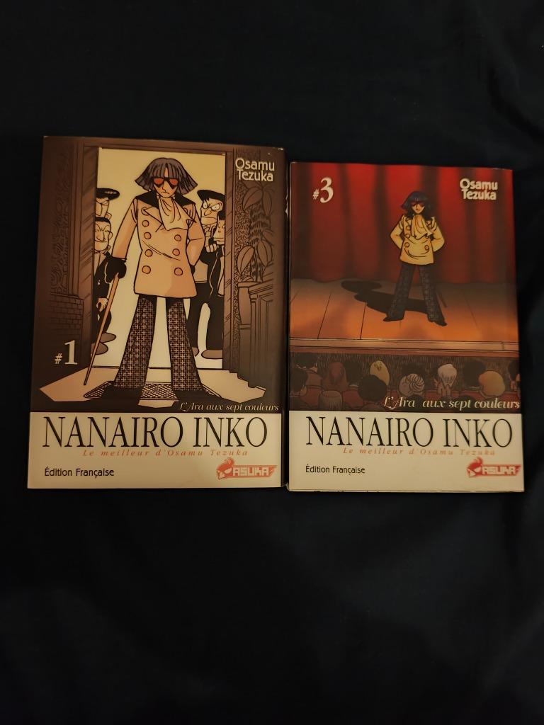 manga rare Nanairo Inko tome 1  et 3 par Osamu Tezuka, Enlèvement ou Envoi, Comme neuf, Comics, Japon (Manga)