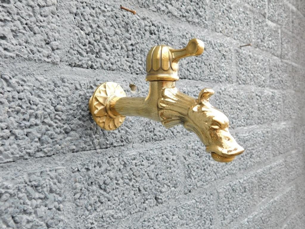 Robinet d'eau pour jardins et fontaines, laiton, Enlèvement ou Envoi, Robinet