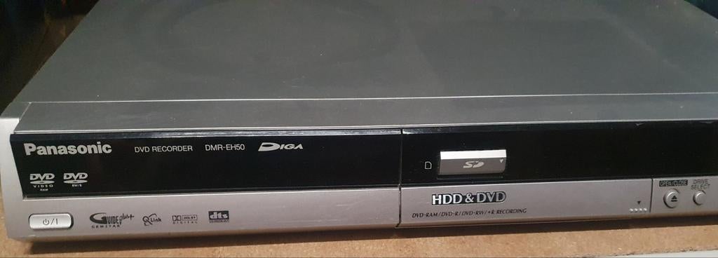 Dvd-brander met hdd, Ophalen, Dvd-recorder, Panasonic, Met harddisk
