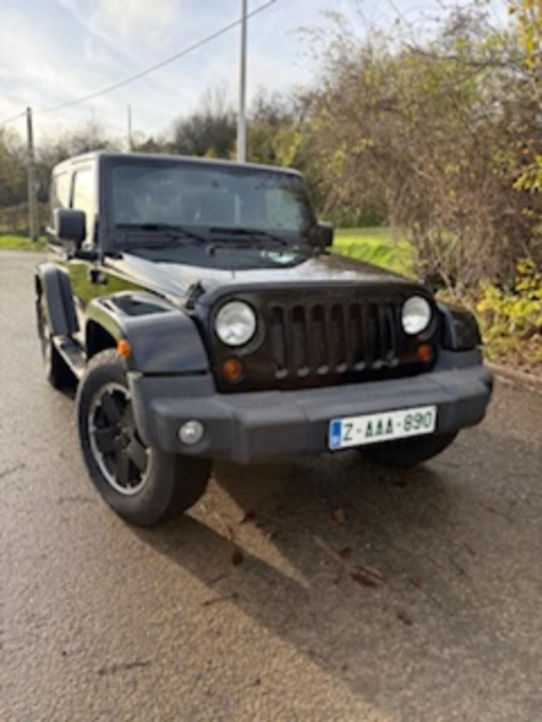 Jeep Wrangler 2.8 CRD Lichte vracht!, Auto's, Automaat, Euro 5, Zwart, 4 cilinders