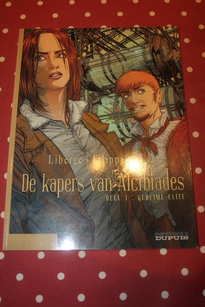 De kapers van Alcibiades, Ophalen of Verzenden, Zo goed als nieuw, Meerdere stripboeken, Liberge- Filippi