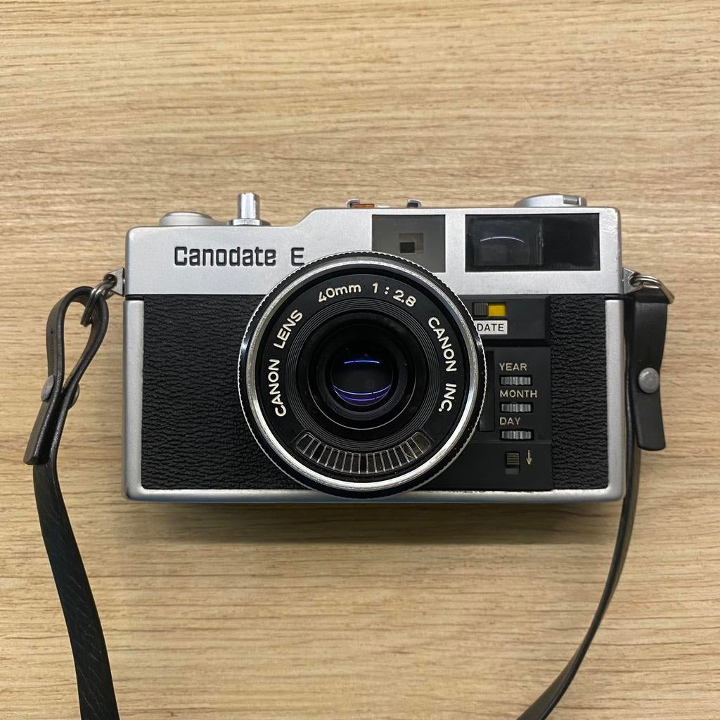 Canodate E, Canon 40 mm f2.8* perfecte staat, Zo goed als nieuw, Compact, Canon