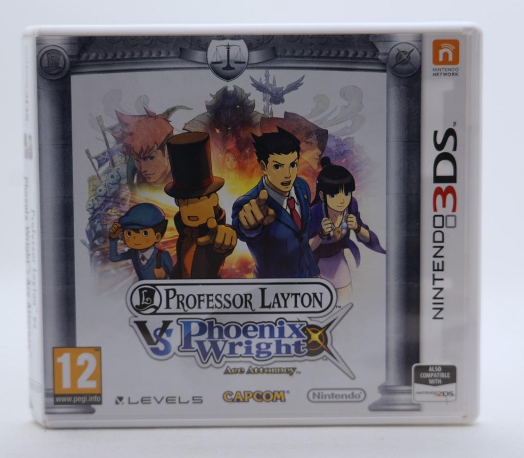 Professor Layton vs. Phoenix Wright - Nintendo 3ds, Games en Spelcomputers, Avontuur en Actie, Gebruikt, 1 speler, Ophalen of Verzenden