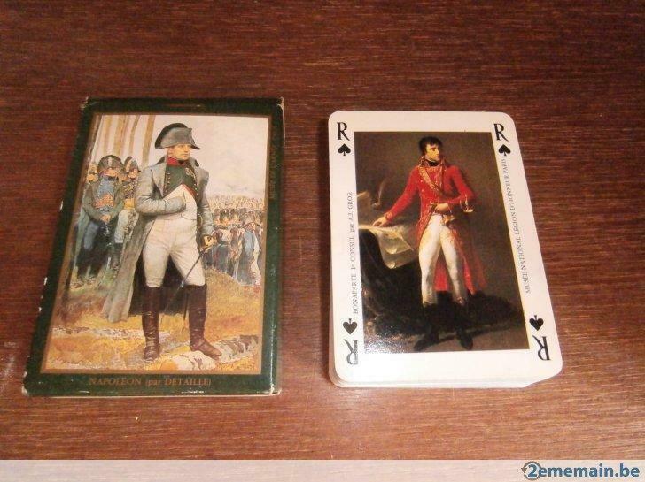 Jeu de carte Napoléon I, Enlèvement, Utilisé