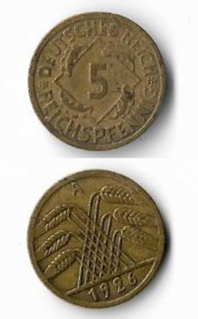 Monnaie Allemande, Ophalen of Verzenden, Duitsland, Losse munt