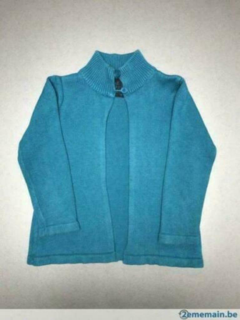 The Secret World blauw vest - Maat 110 Size, Meisje, Trui of Vest, The Secret World, Ophalen of Verzenden
