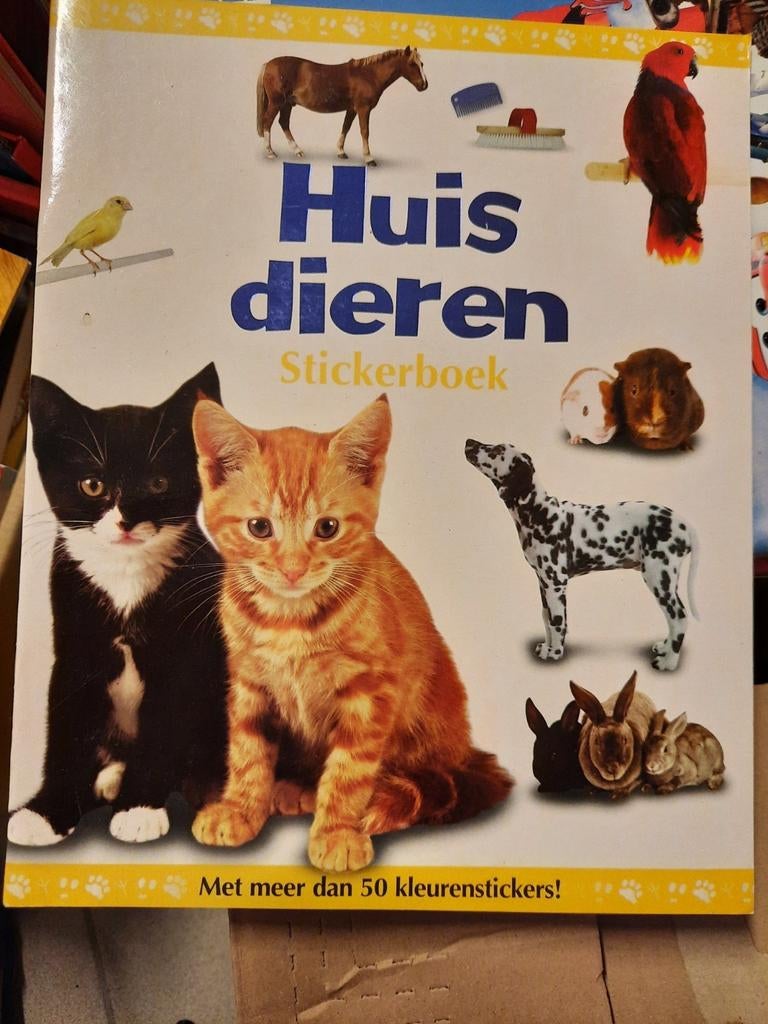 Stickerboek huisdieren, Enlèvement ou Envoi, Utilisé