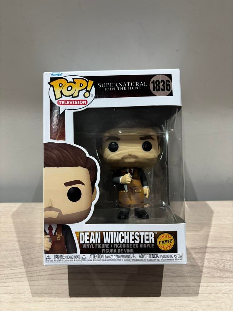 Dean Winchester Chase Edition#1836 Funko Pop! Supernatural, Verzamelen, Ophalen of Verzenden, Zo goed als nieuw