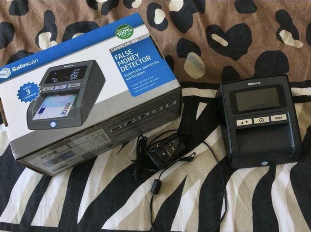 Valsgeld detector geld controle nep geld detectie safescan, Ophalen