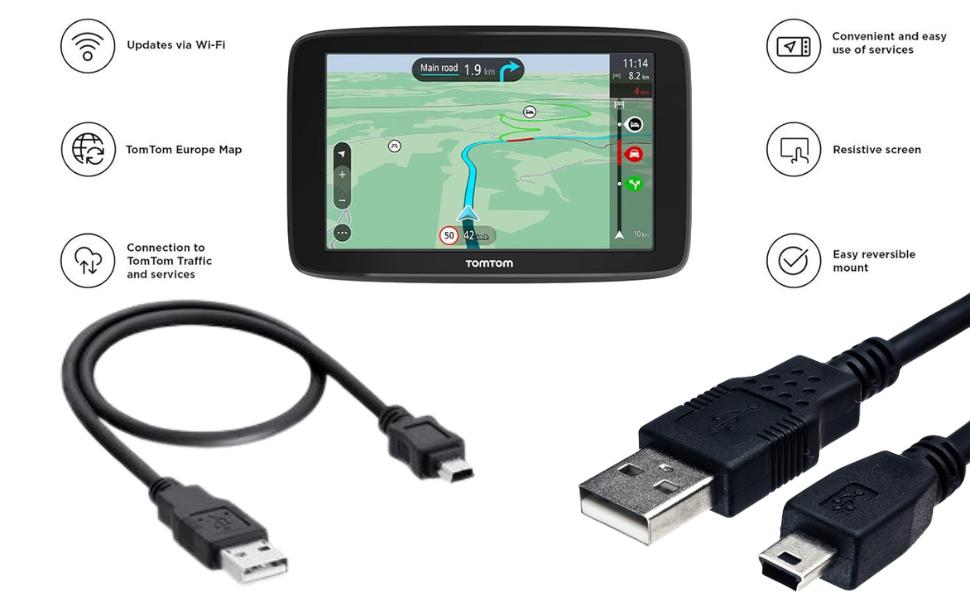 TomTom Go Live EU + Support + charging cable, Auto diversen, Autonavigatie, Ophalen of Verzenden