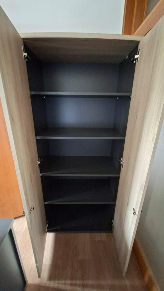 Kantoorkast, Huis en Inrichting, Kasten | Roldeurkasten en Archiefkasten, Ophalen, Eikenhout, Nieuw, 50 tot 100 cm